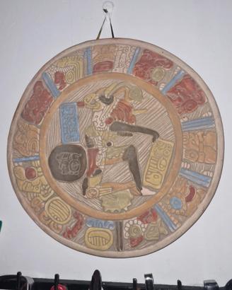 decorazione da appendere in terracotta