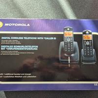 telefono cordless doppio motorola