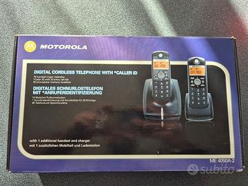 telefono cordless doppio motorola