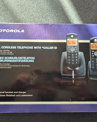 telefono cordless doppio motorola