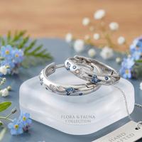 Orecchini argento 925 butterfy