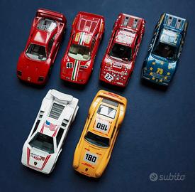 6 Automobiline marca Burago scala 1/43 made in Ita
