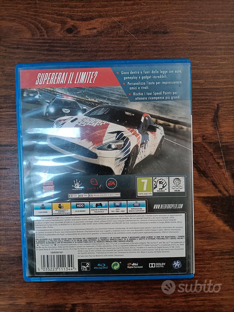 Need for speed ps4 - Console e Videogiochi In vendita a Catania