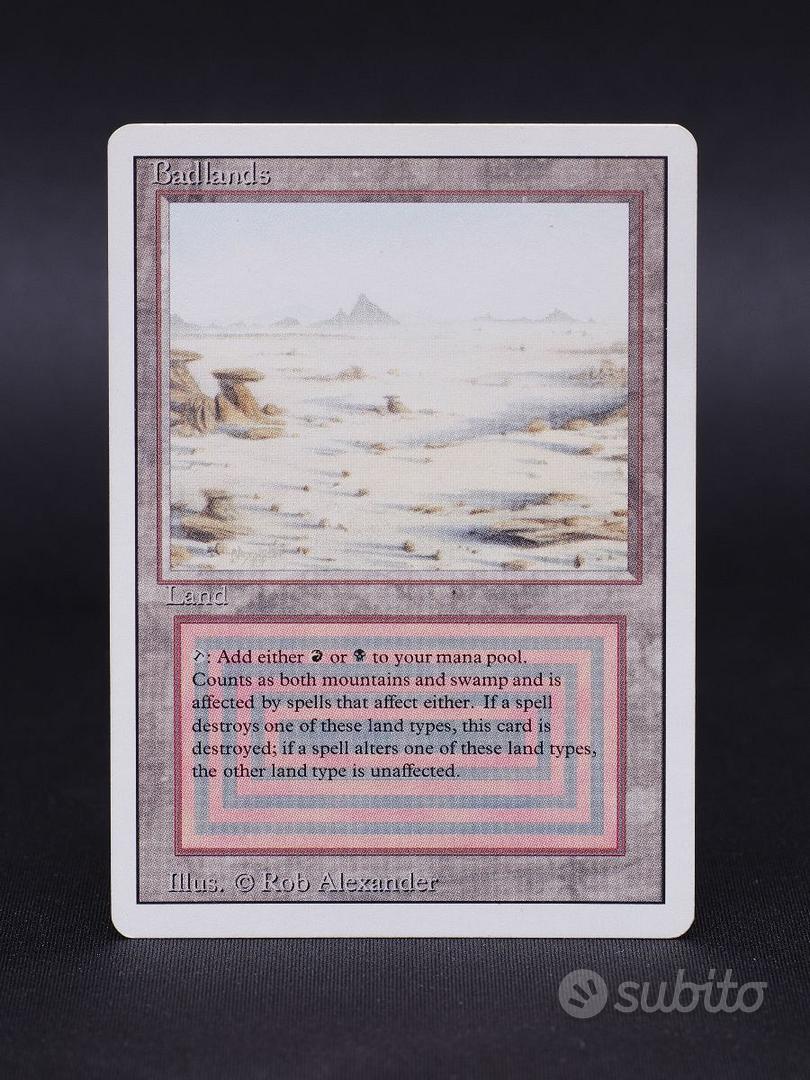 イタリア語】Malaterra/Badlands MTGマジックザギャザリング