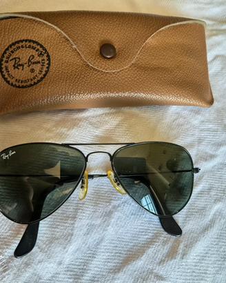 Ray Ban B&L neri made in USA