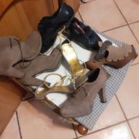 Stock scarpe donna vicini prada rossi tg 35