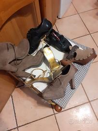 Stock scarpe donna vicini prada rossi tg 35