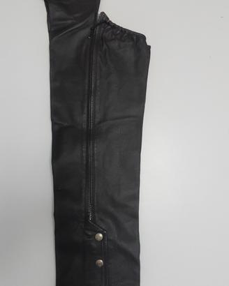 copri pantaloni pelle moto/cavallo 