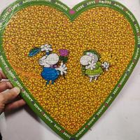 Puzzle Mordillo vintage 1997 - campo di girasoli