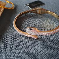 Braccialetto a forma di  serpente - portafortuna