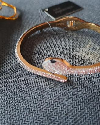 Braccialetto a forma di  serpente - portafortuna