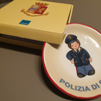 Piatto Thun Polizia di Stato