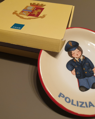 Piatto Thun Polizia di Stato