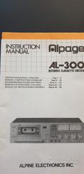 Registratore a cassette Alpine Alpage AL300  			
