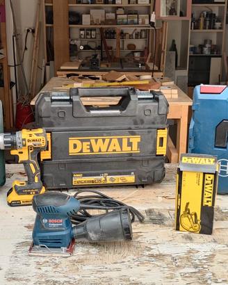 Attrezzi da lavoro DeWalt e Bosch