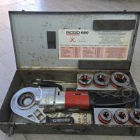 Filettatrice elettrica Ridgid 690 - Kit Completo