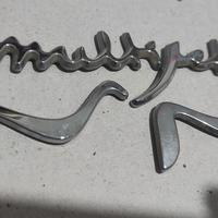 Scritta simbolo auto vintage  Multijet ypsilon