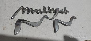Scritta simbolo auto vintage  Multijet ypsilon