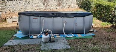 Piscina  Bestway power steel