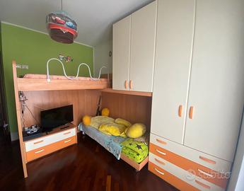 Cameretta soppalco 2 letti