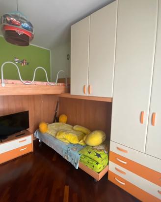 Cameretta soppalco 2 letti