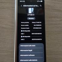 Samsung Galaxy Z fold3 512gb schermo interno rotto