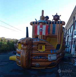 scivolo Galeone Gonfiabile - gonfiabile usato