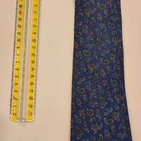 Cravatta Bruno Piattelli Roma, seta. Vintage.