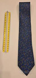 Cravatta Bruno Piattelli Roma, seta. Vintage.
