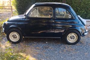 fiat 500 L 1972 interni pelle