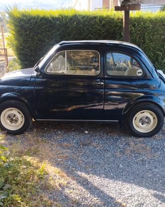 fiat 500 L 1972 interni pelle
