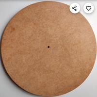 base in MDF 40 cm per orologio da parete