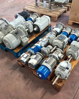 stock di motori mai usati