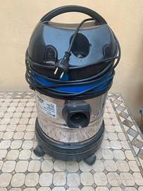 Bidone aspiratore con tubo da 5 metri