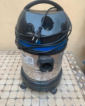Bidone aspiratore con tubo da 5 metri