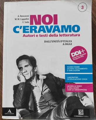 Libro per le superiori:  Noi c'eravamo Vol. 3  