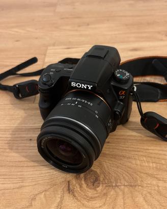 Sony Alpha 37 + Obbiettivo