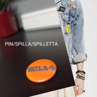 Spilla Pin RIZLA vintage 2000s Spilletta NUOVA
