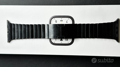 Cinturino originale APPLE in acciaio grafite