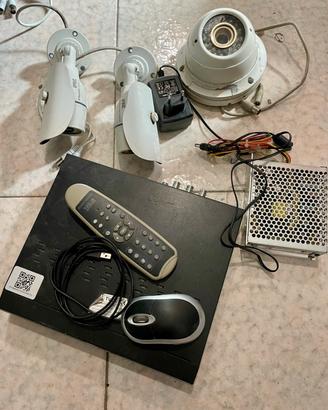 Sistema TVCC  3 Telecamere URMET/SONY