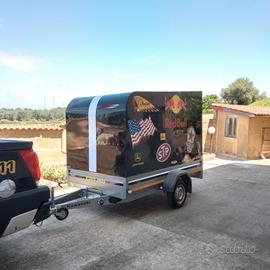 carrello ellebi con centina in lamiera 