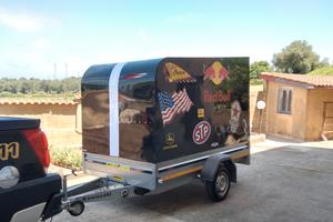 carrello ellebi con centina in lamiera 