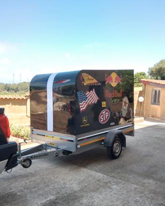 carrello ellebi con centina in lamiera 