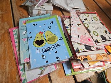 biglietti augurali misti