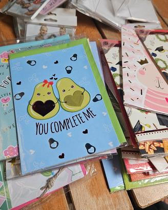 biglietti augurali misti