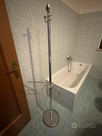 Porta asciugamani bagno in acciaio