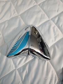 Calotte cromate argento Mazda 