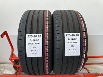 2 gomme 225 40 18 DUNLOP