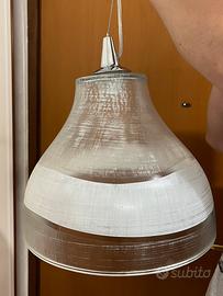 Lampadario vetro nuovo