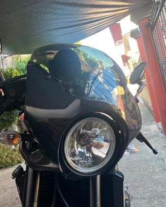 Cupolino carbonio e manubrio Abarth Yamaha XSR 900